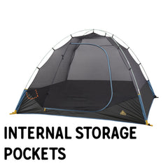 Kelty Discovery Element 6P layout demonstrates spacious floor plan for groups
