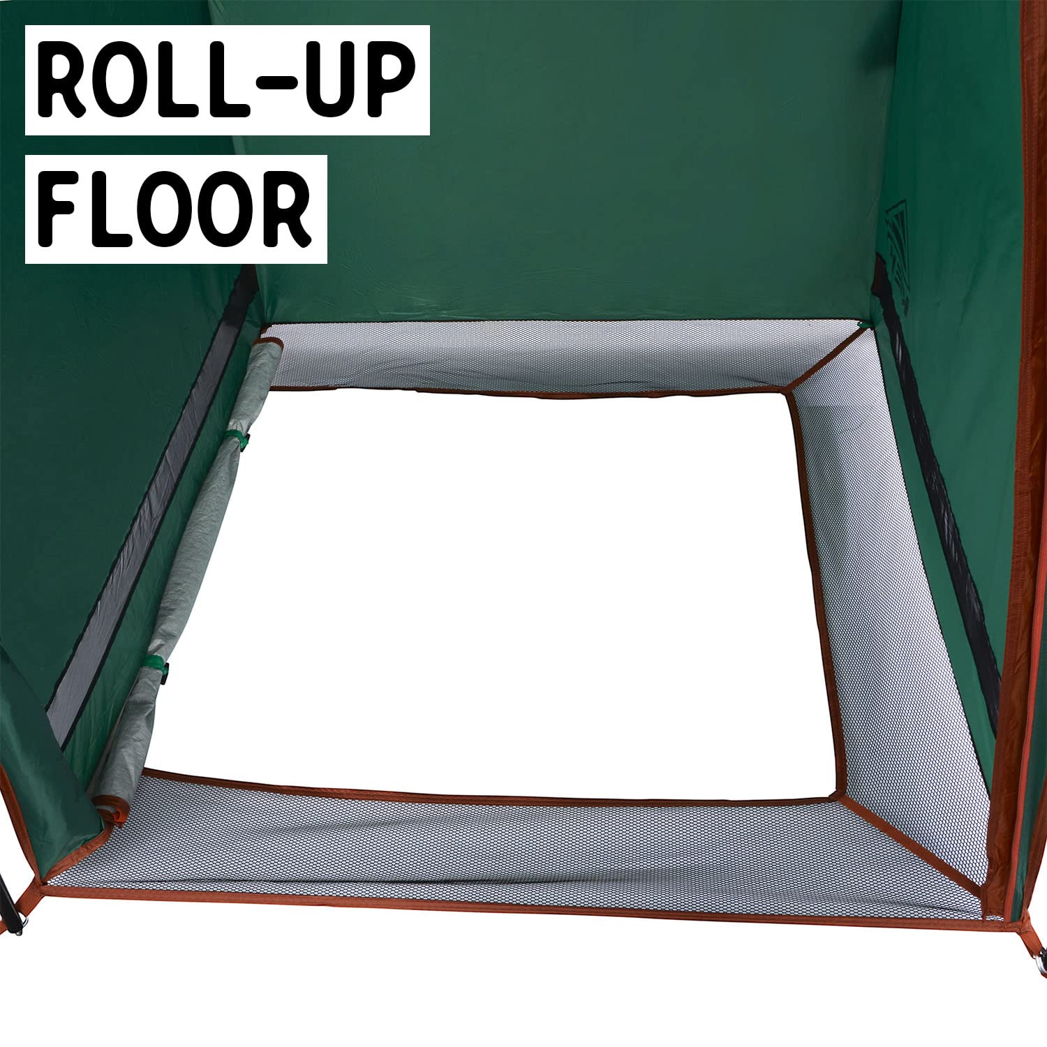 Kelty Discovery H2GO Jelly Bean side windows open for breeze