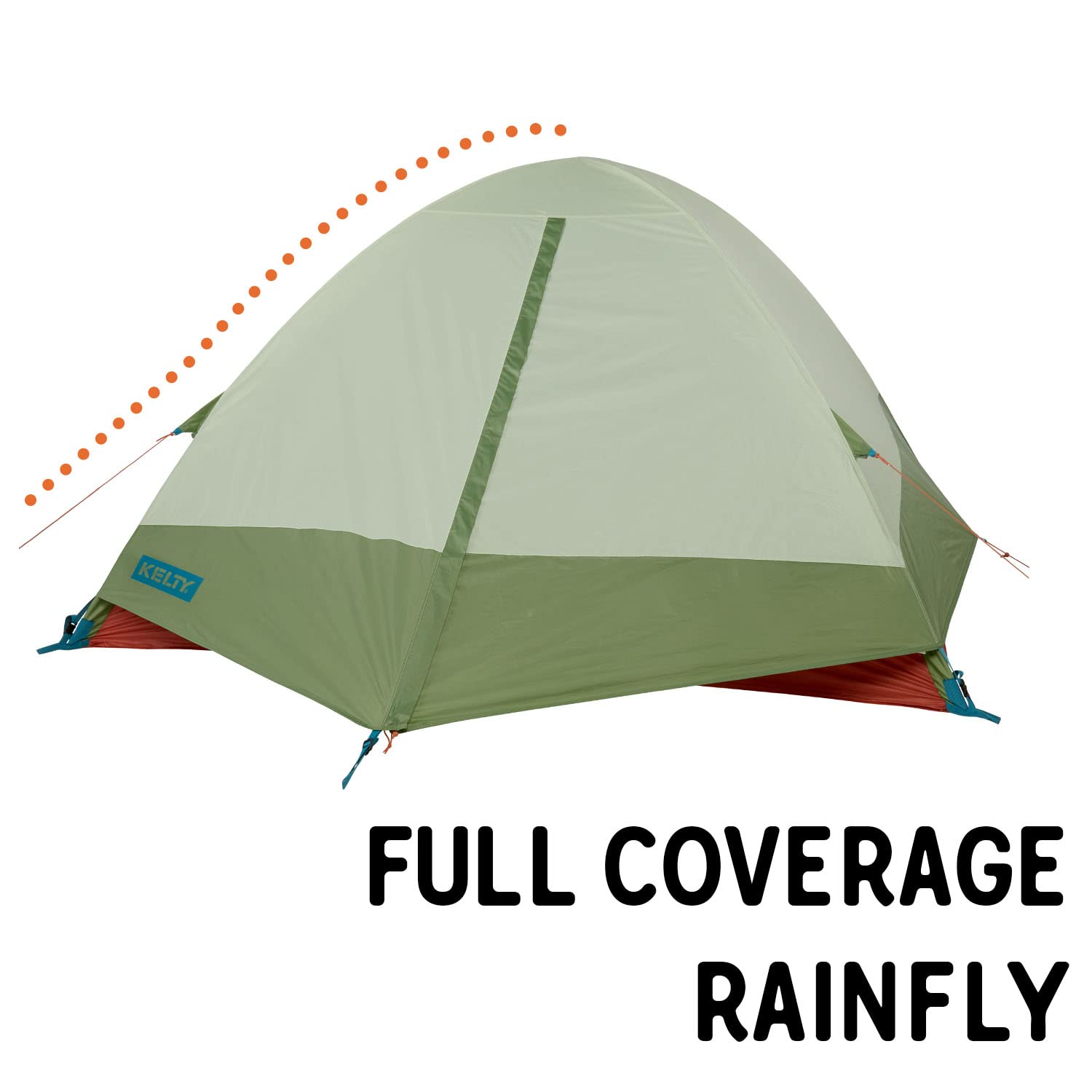 Kelty Discovery Trail tent aluminum poles illustrating lightweight backcountry setup