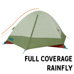 Kelty Discovery Trail tent aluminum poles illustrating lightweight backcountry setup