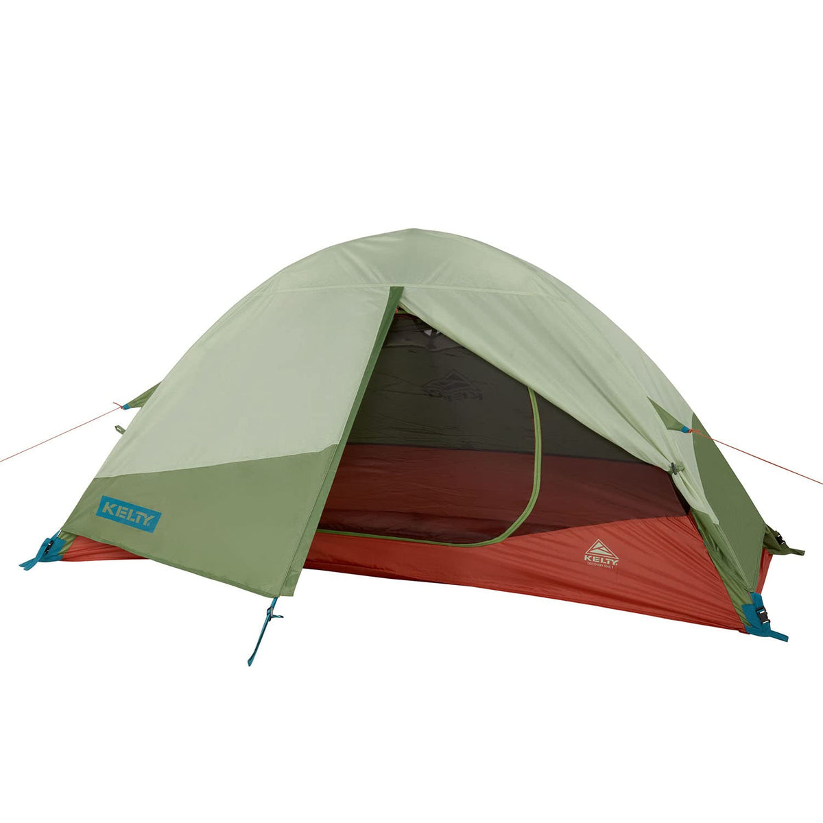 Kelty Discovery Trail tent pitched in woods for quick, comfortable shelter