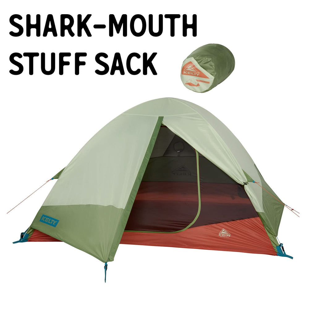 Kelty Discovery Trail tent stuff sack compact folds neatly for packing