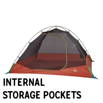 Kelty Discovery Trail tent waterproof fly keeps rain out during wet nights