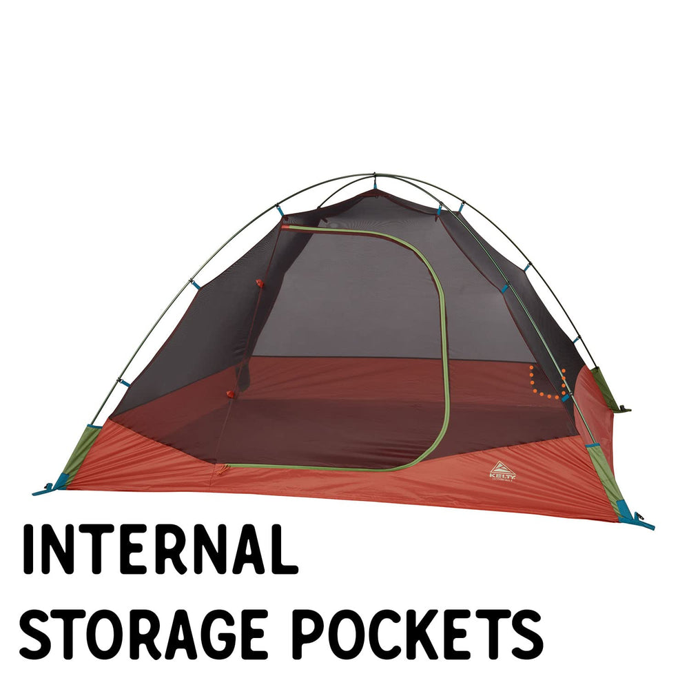 Kelty Discovery Trail tent waterproof fly keeps rain out during wet nights