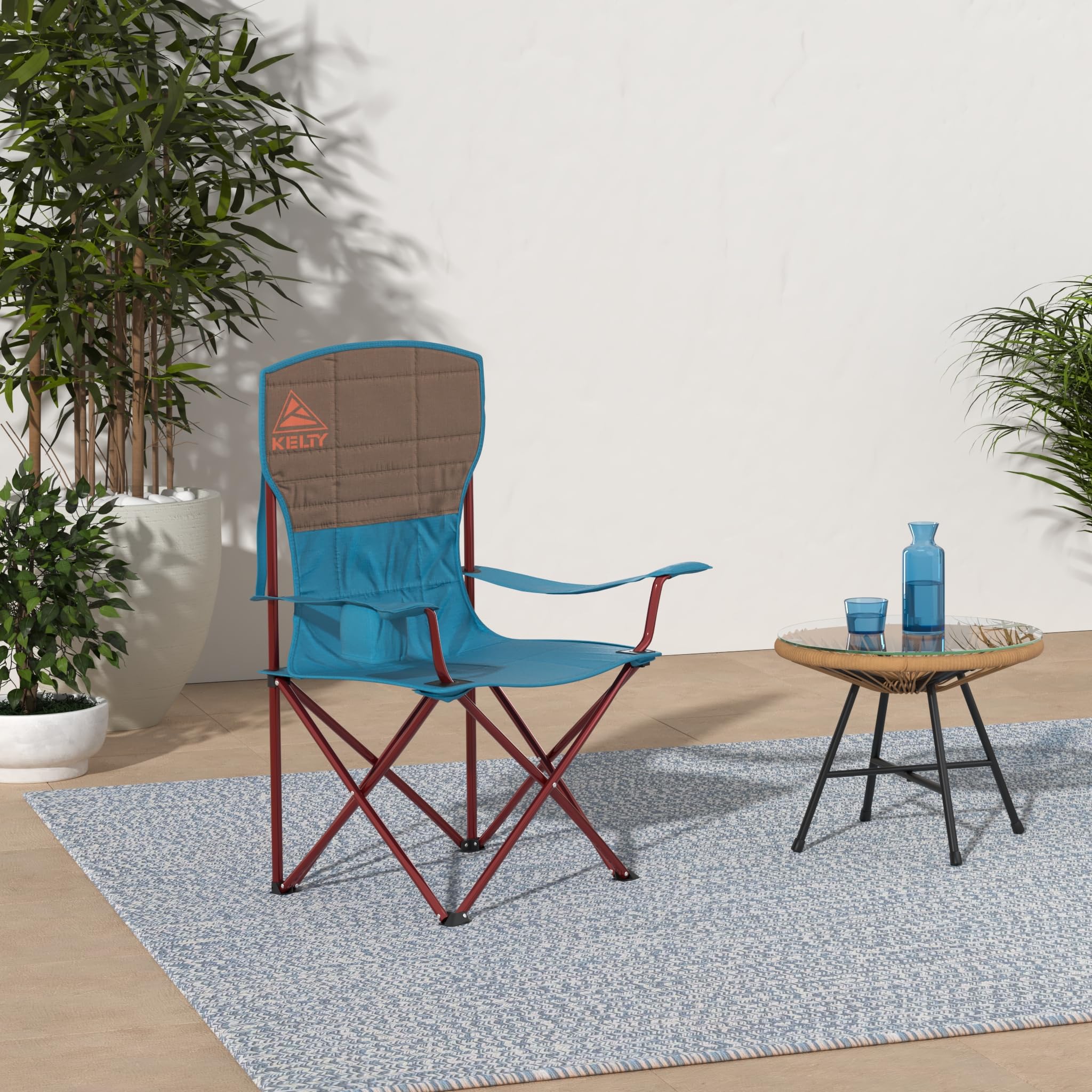 Kelty Essential Chair at Fallen Rock stable seating on rugged terrain
