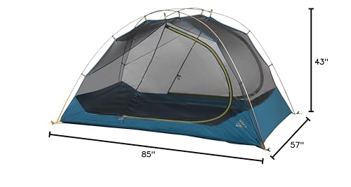 Kelty Far Out footprint durability shown on varied terrain for campers