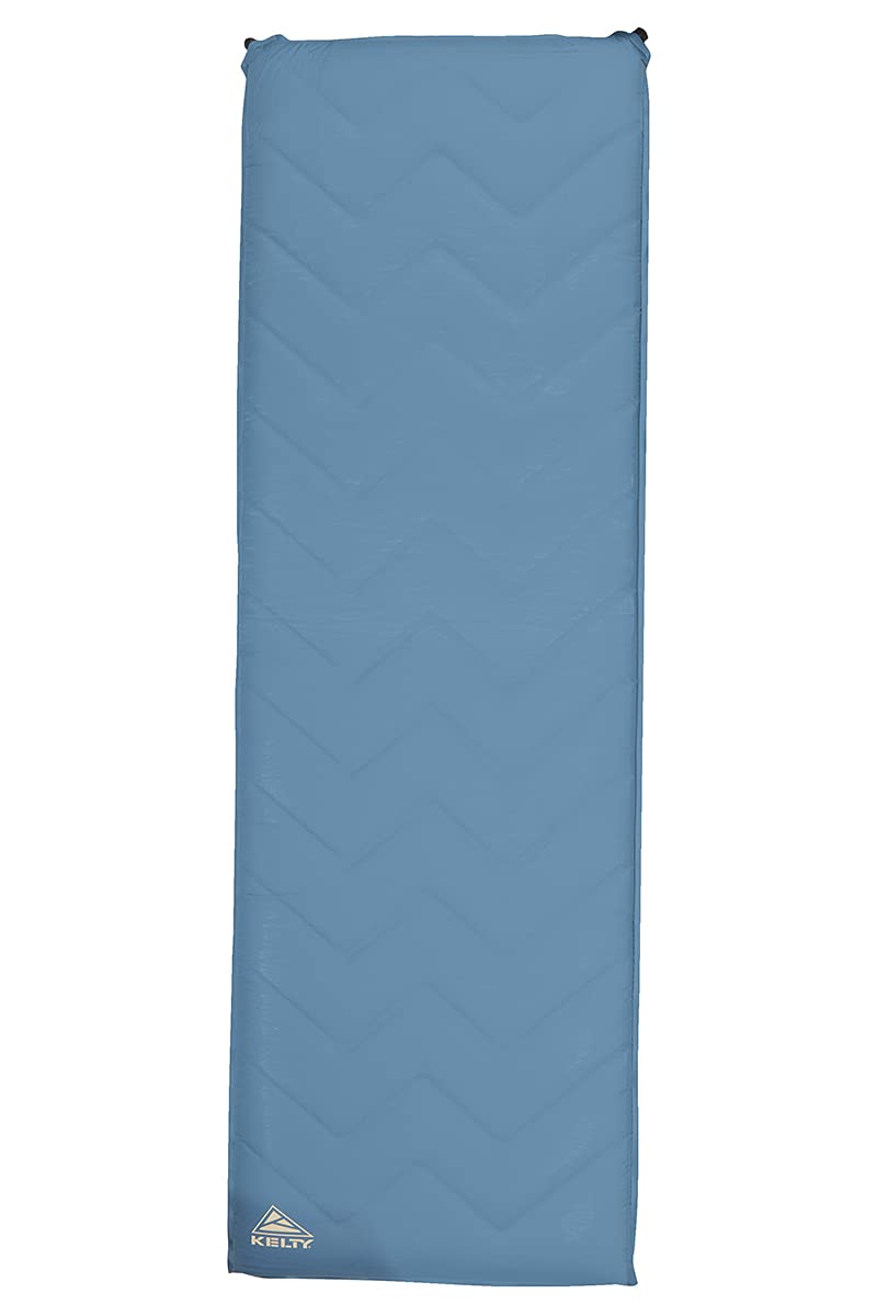Kelty Galactic SI sleeping pad in pack shows compact setup for easy car camping.