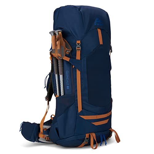 Kelty Glendale 85L Pageant Blue adjustable suspension highlights stability