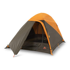Kelty Grand Mesa 2P tent setup in forest for quick trail shelter