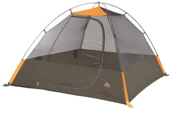 Kelty Grand Mesa 4P aluminum pole frame provides sturdy setup and reliable shelter.