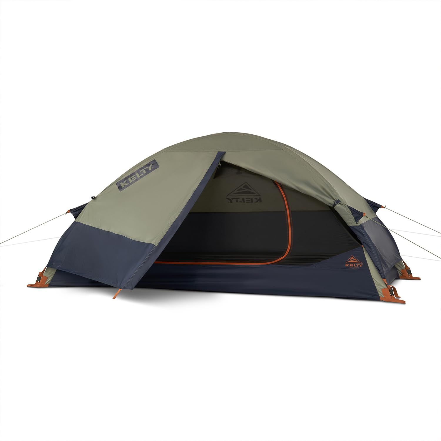Kelty Late Start 1P tent showing quickcorner setup for fast shelter