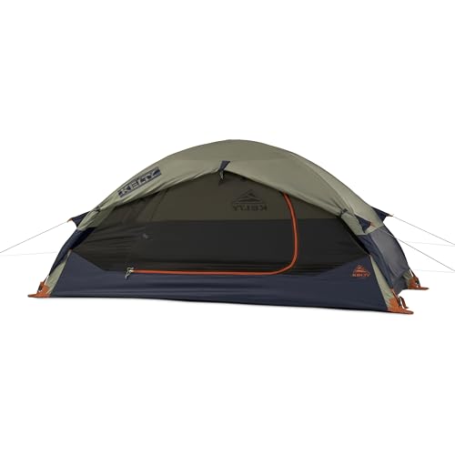 Kelty Late Start 1P waterproof fly keeps gear dry in rain