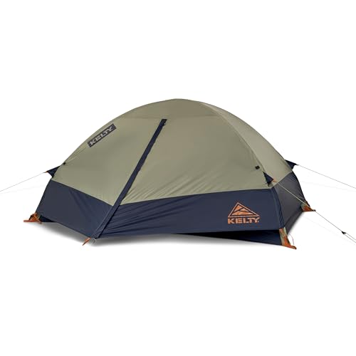 Kelty Late Start 2P aluminum poles provide a sturdy, lightweight frame.