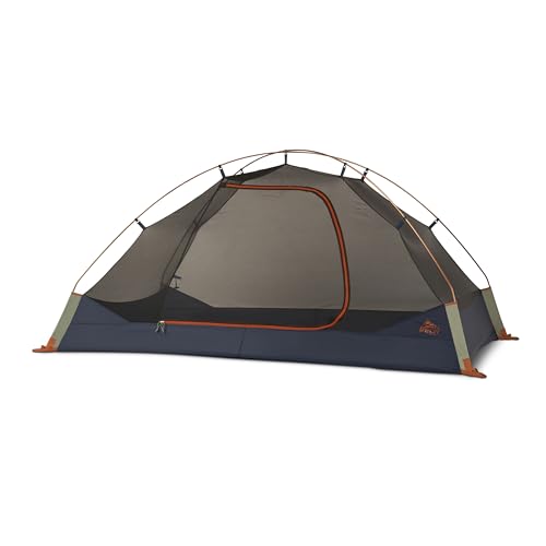 Kelty Late Start 2P DWR/PFC-free fabrics reduce environmental impact.