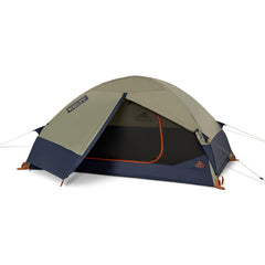 Kelty Late Start 2P setup with Quick Corner sleeves speeding assembly.