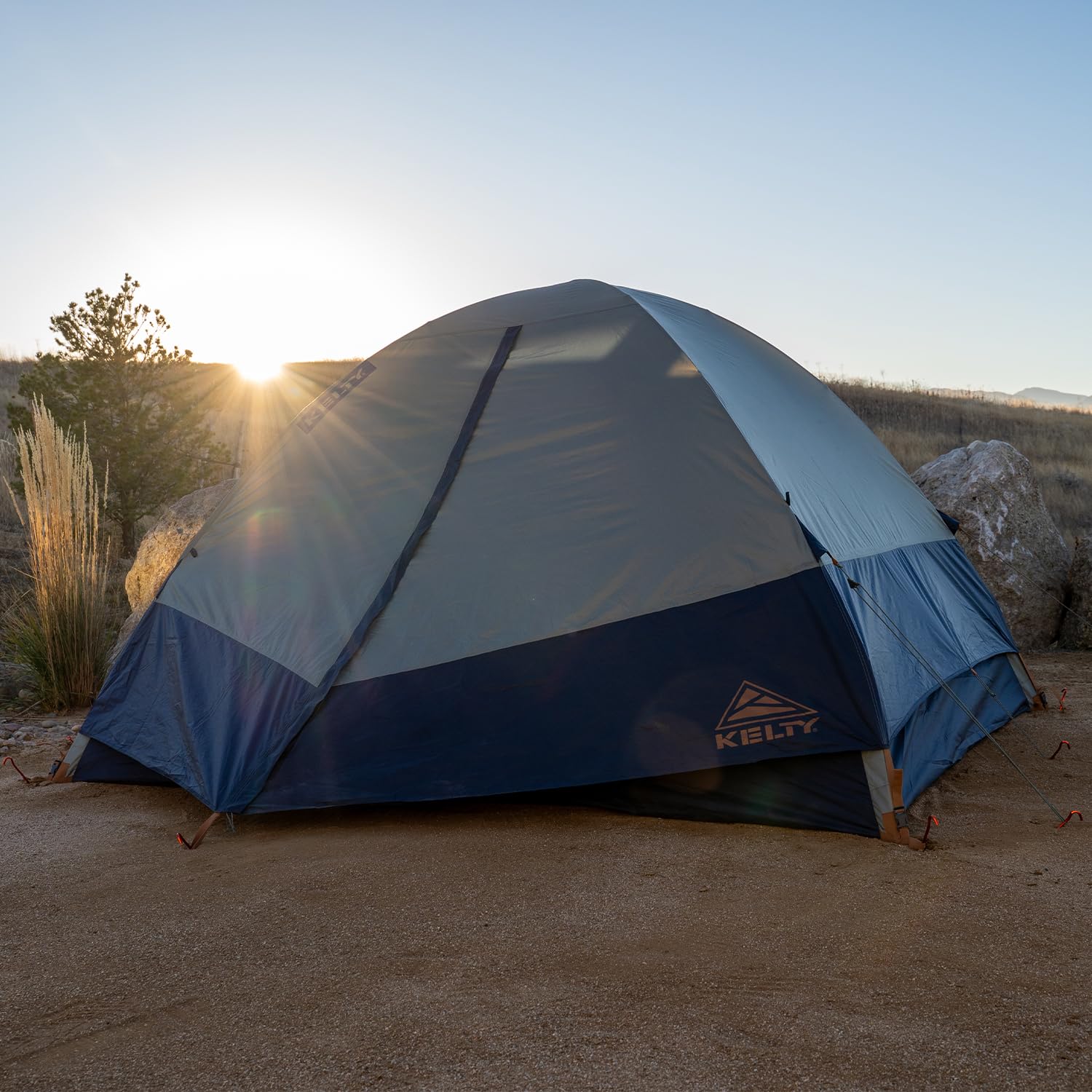 Kelty Late Start 4P tent durable fabrics resist wear