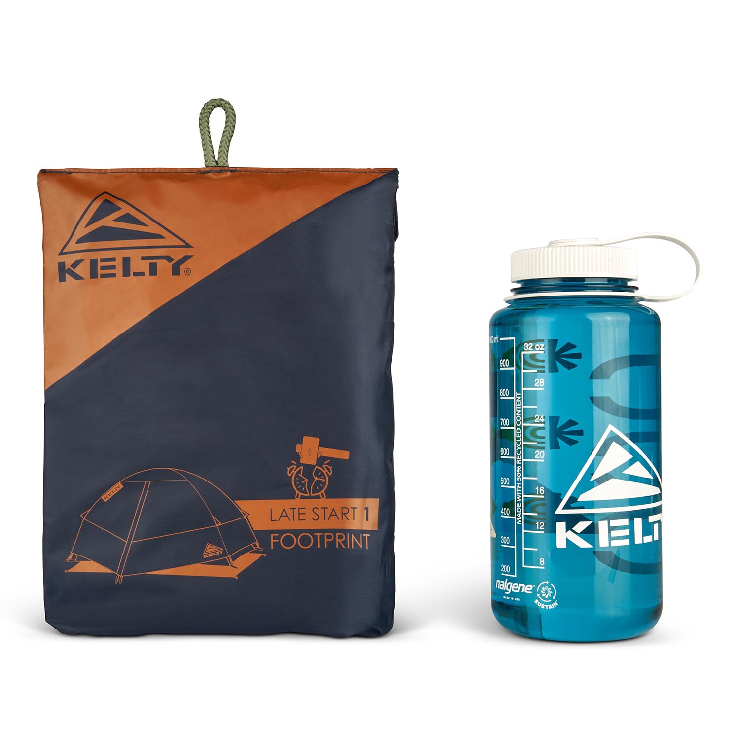 Kelty Late Start footprint is model-specific, guaranteeing full coverage for the 1P tent.