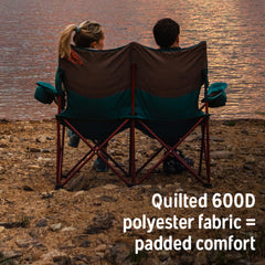 Kelty Loveseat carry wrap doubles as a padded dog mat for pets.