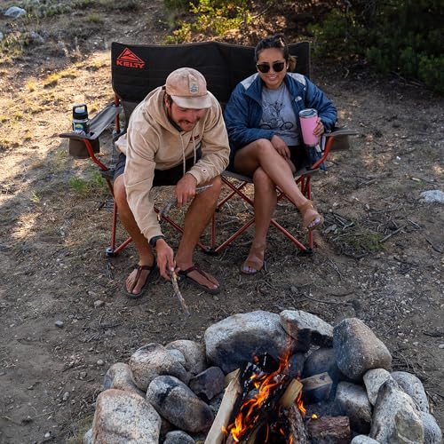 Kelty Loveseat weighs 16 pounds for portable, hassle-free transport.