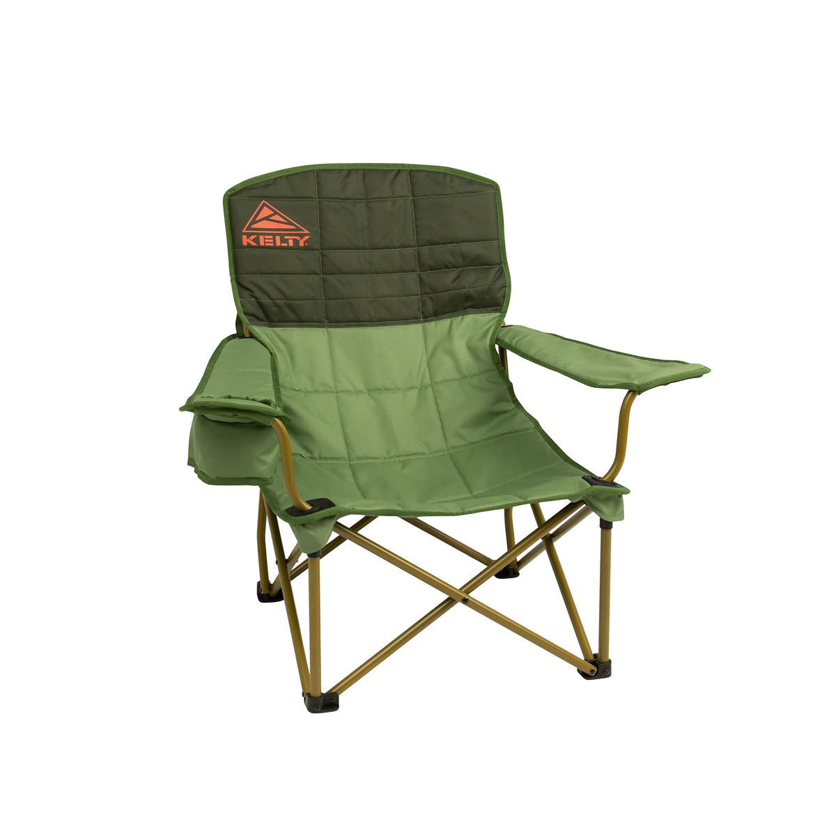 Kelty Lowdown chair in backyard scene, comfortable seating for gatherings.