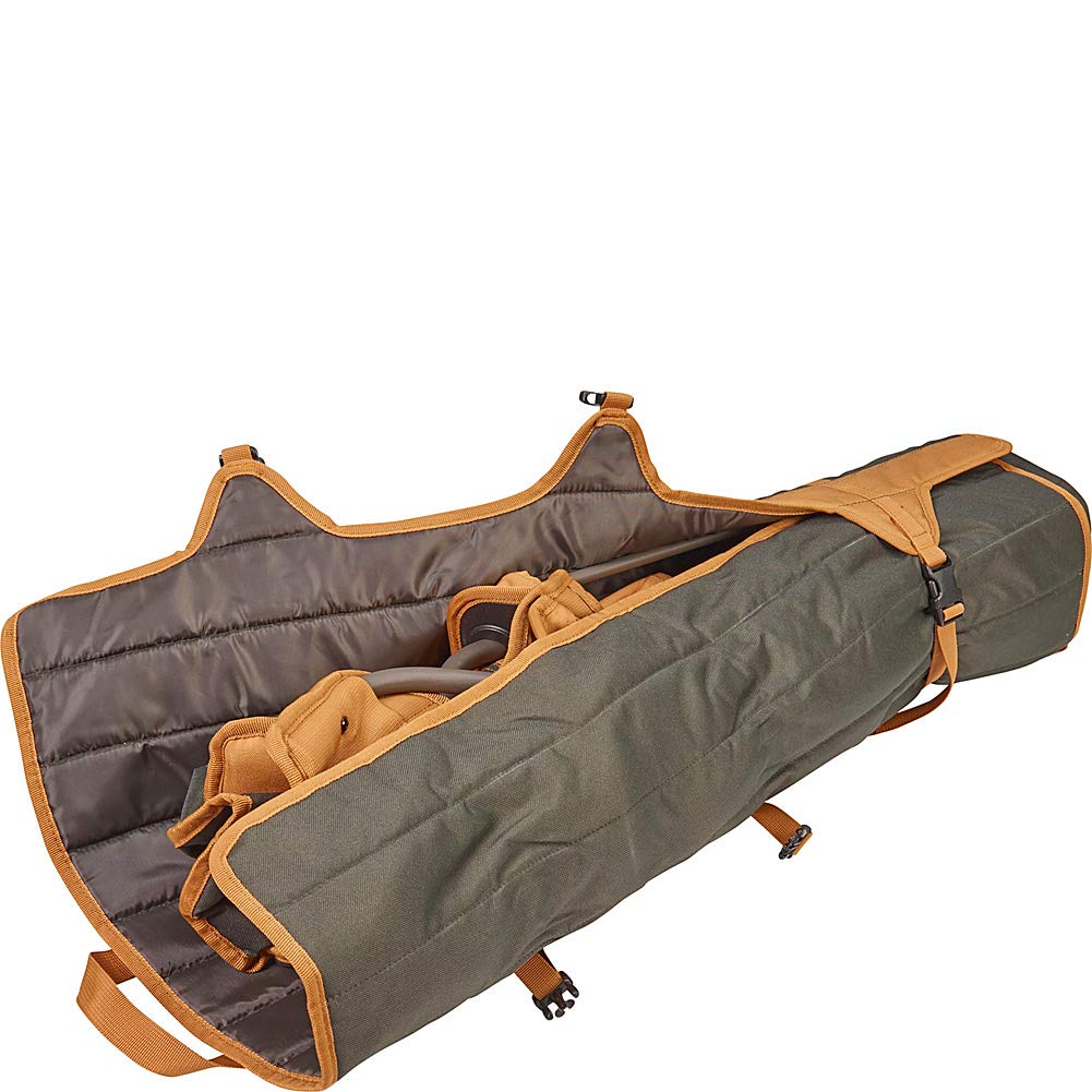 Kelty Lowdown chair with tote and dog bed mat for pet comfort