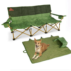 Kelty Lowdown Couch rolled into tote for easy transport