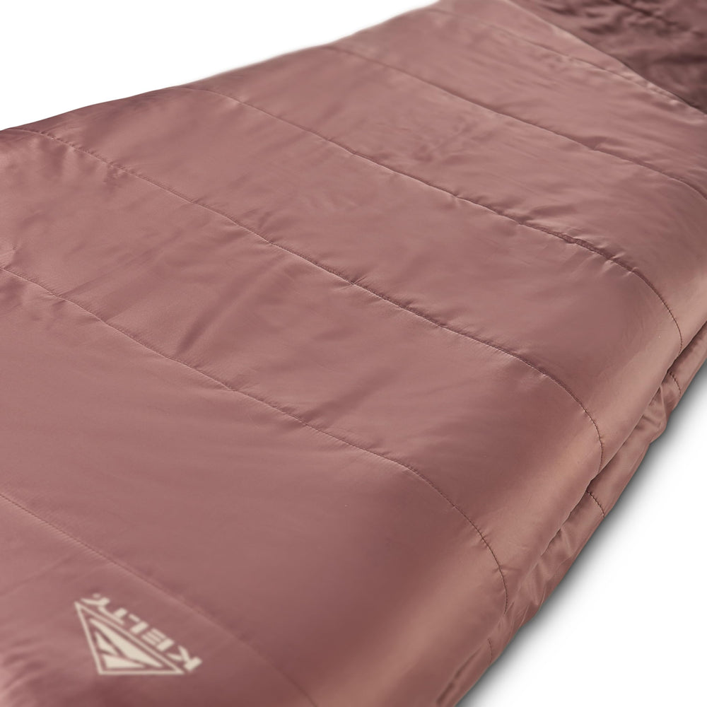 Kelty Mistral Kids 30-degree antler PFAS-free DWR adds light water resistance.