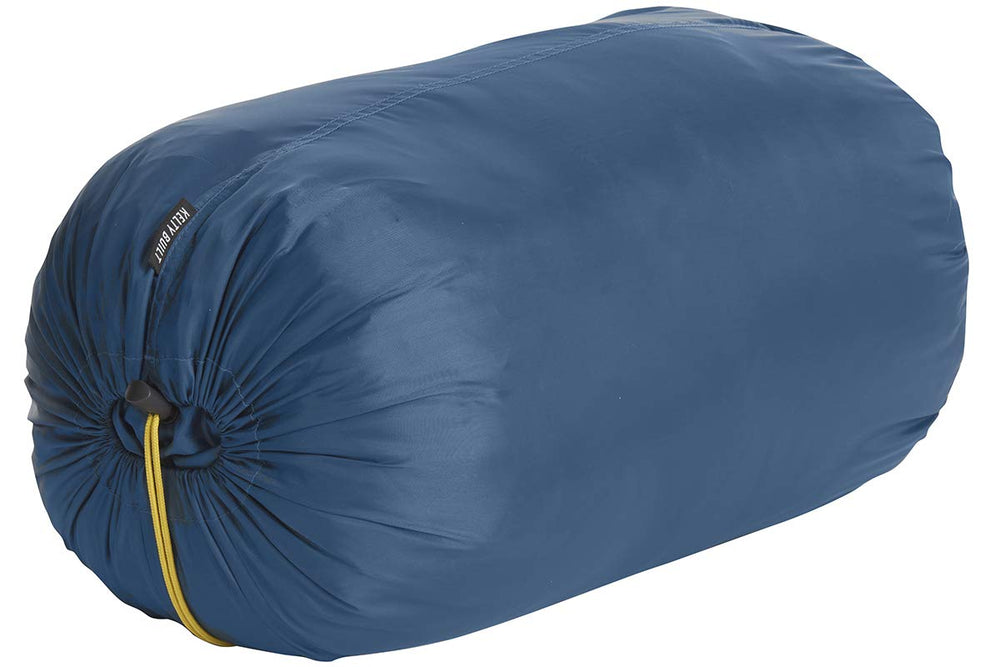 Kelty Mistral 190T taffeta shell and liner withstands use and feels soft