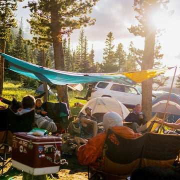 Kelty Noah’s Tarp seam-sealed coverage delivers all-weather protection