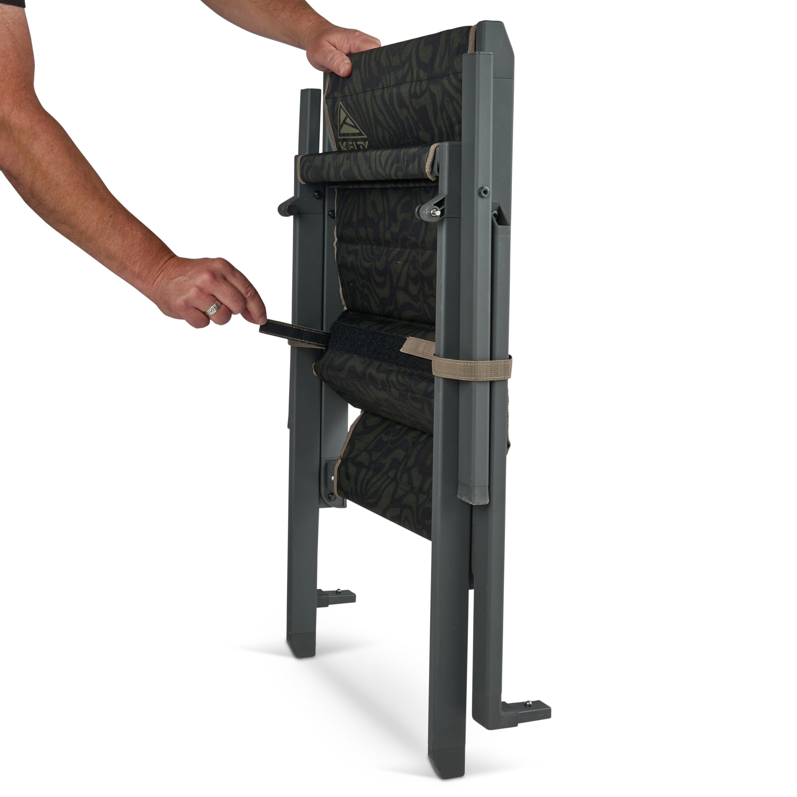 Kelty Rad-Arondack chair 600D polyester emphasizes long-lasting fabric.