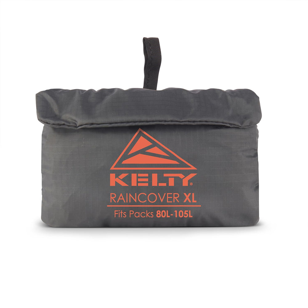Kelty rain cover fits 80-105L XL backpacks for big trips.