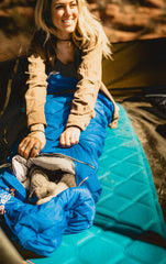 Kelty Rambler 50 uses 260T polyester shell and liner for durability.