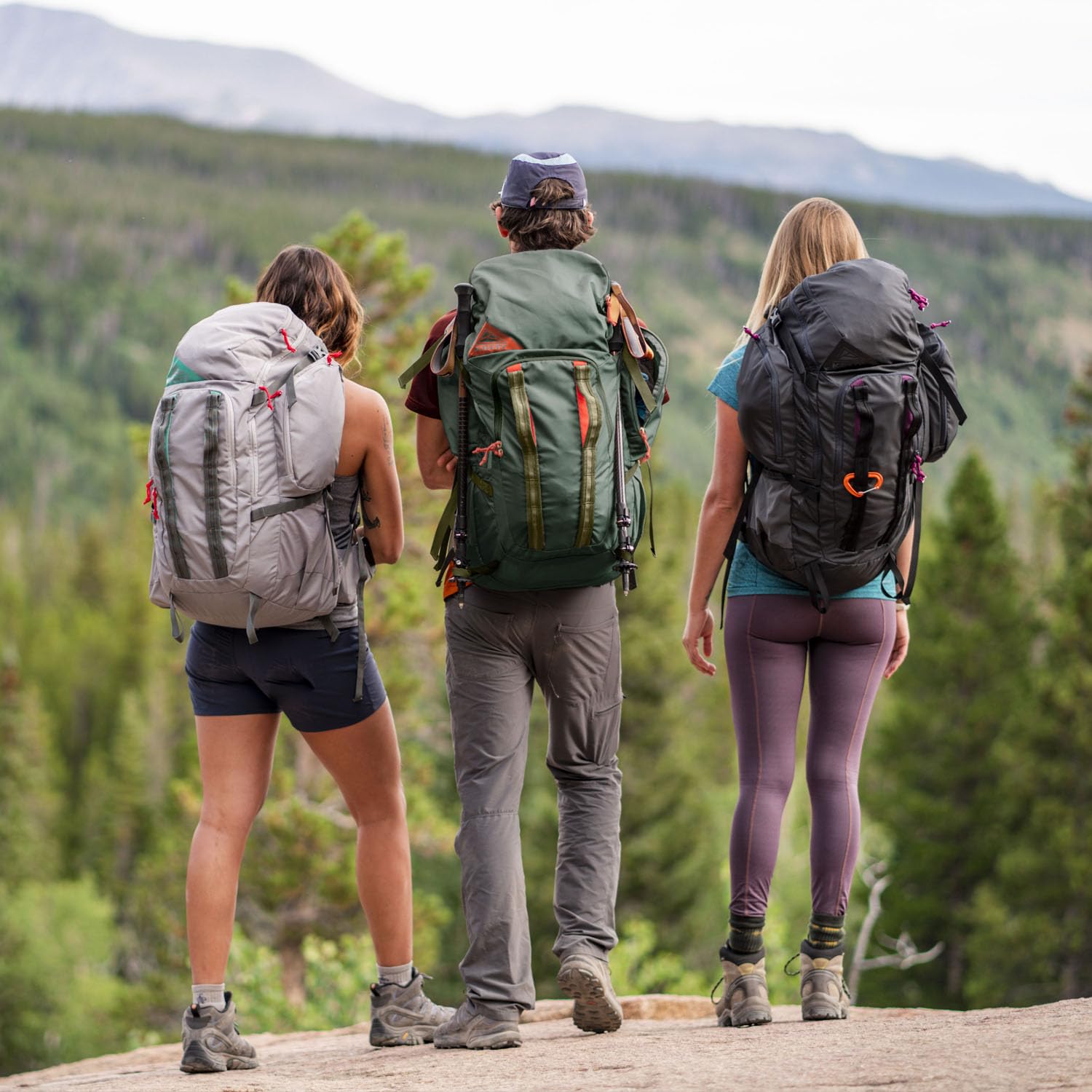 Kelty Redwing 50 perimeter-frame emphasizes load stability for long days on the trail.