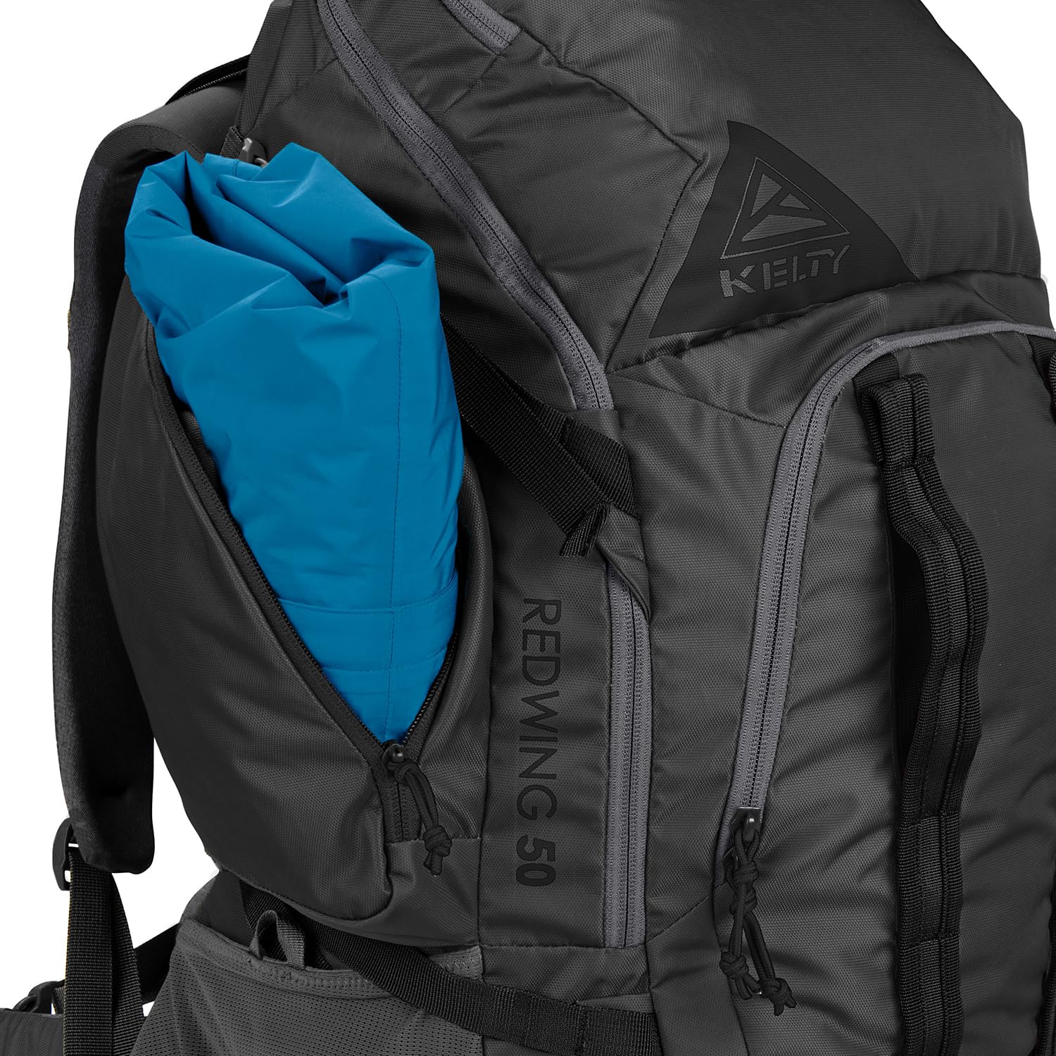 Kelty Redwing 50 backpack on trail illustrating rugged versatility
