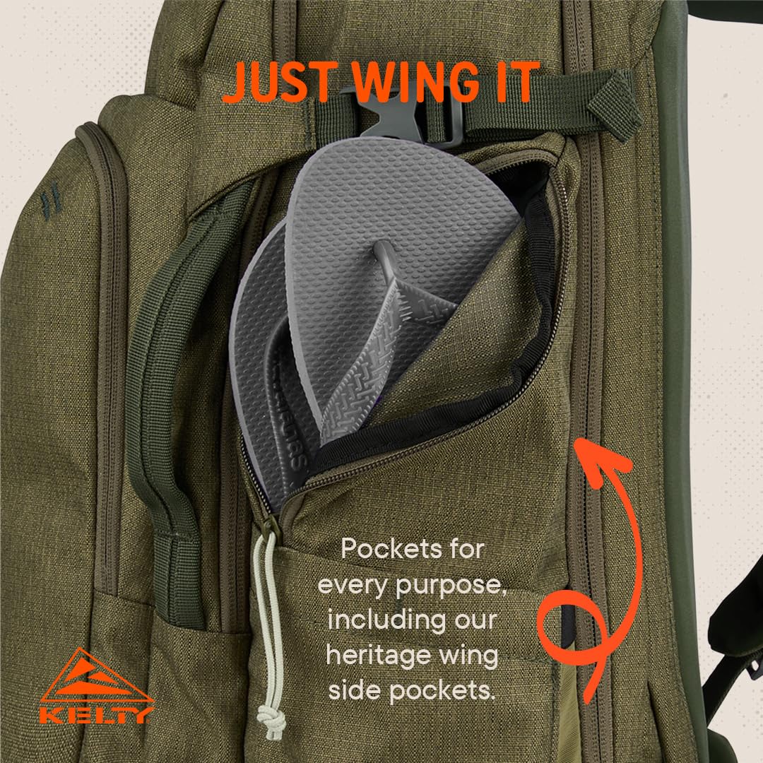 Kelty Redwing Traveler Backpack durable materials built to last