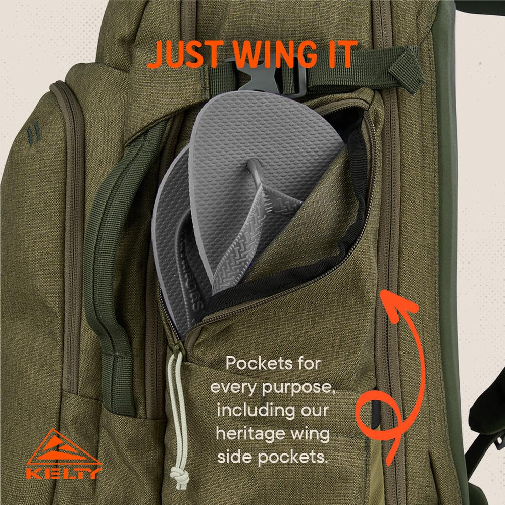 Kelty Redwing Traveler Backpack durable materials built to last