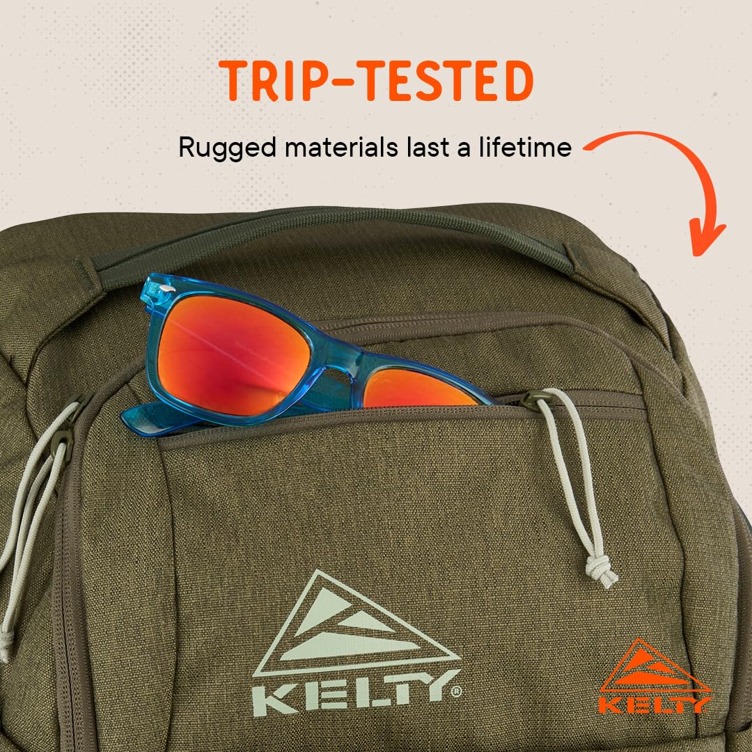 Kelty Redwing Traveler Backpack three-size options suit one-bag travel.