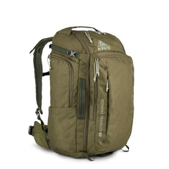 Kelty Redwing Traveler Backpack wide U-zip opening for quick packing.