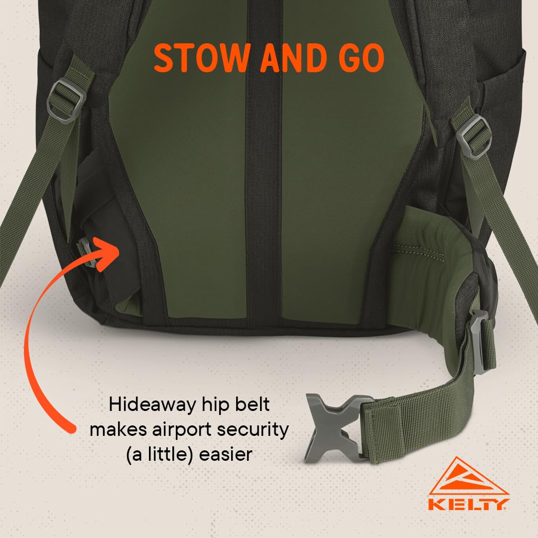 Kelty Redwing Traveler durable materials withstand daily wear and tear
