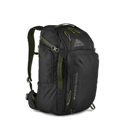 Kelty Redwing Traveler front view with wide U-zip opening for easy packing