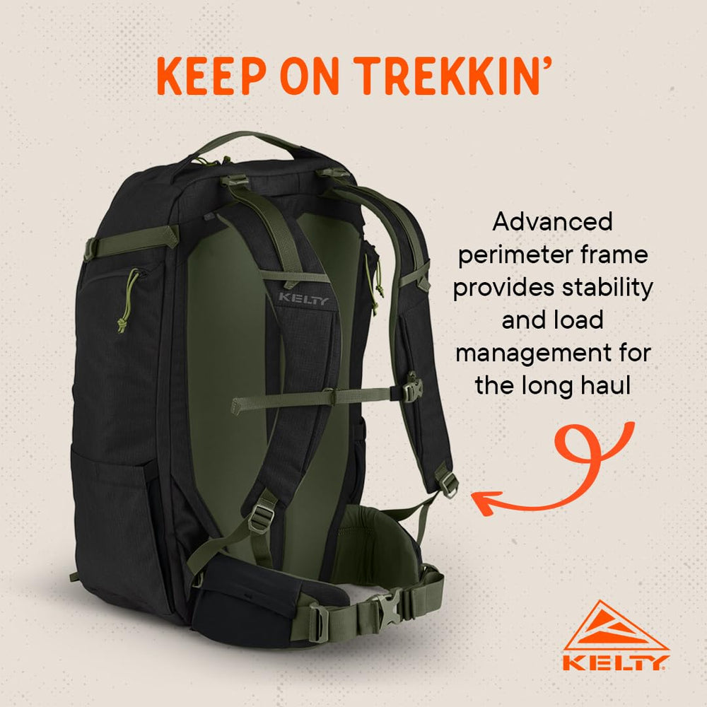 Kelty Redwing Traveler ready for one-bag travel across different regions.