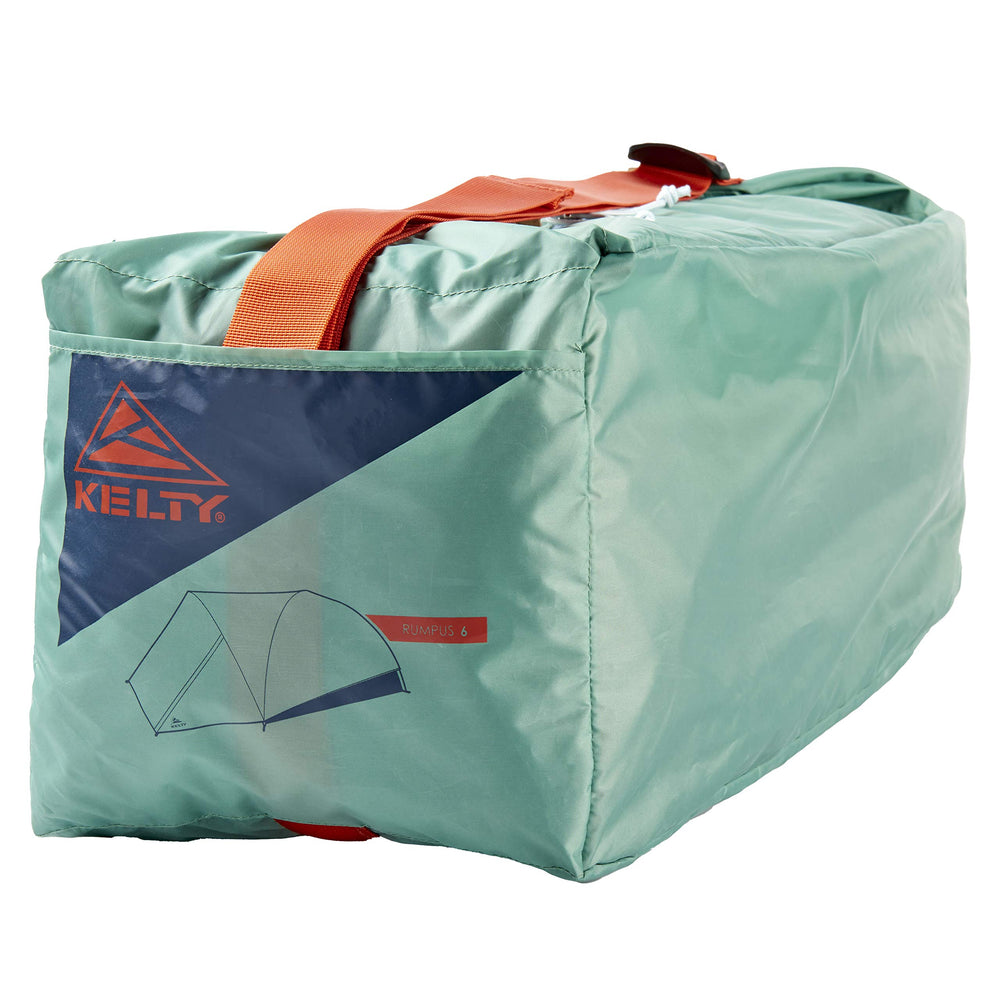 Kelty Rumpus 75-inch peak highlights comfortable headroom for tall campers.