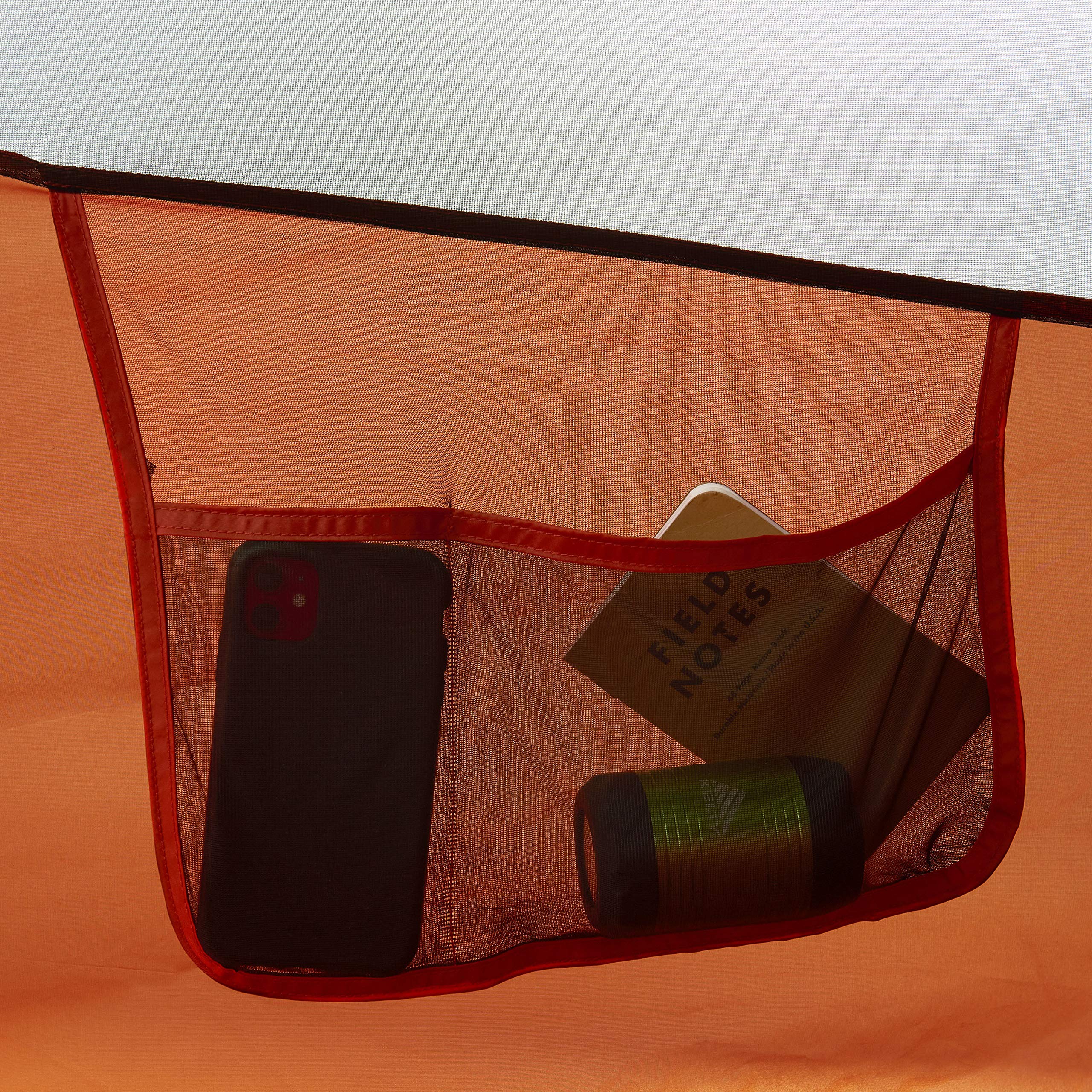 Kelty Rumpus color-coded poles conveys easy setup and fewer mistakes.