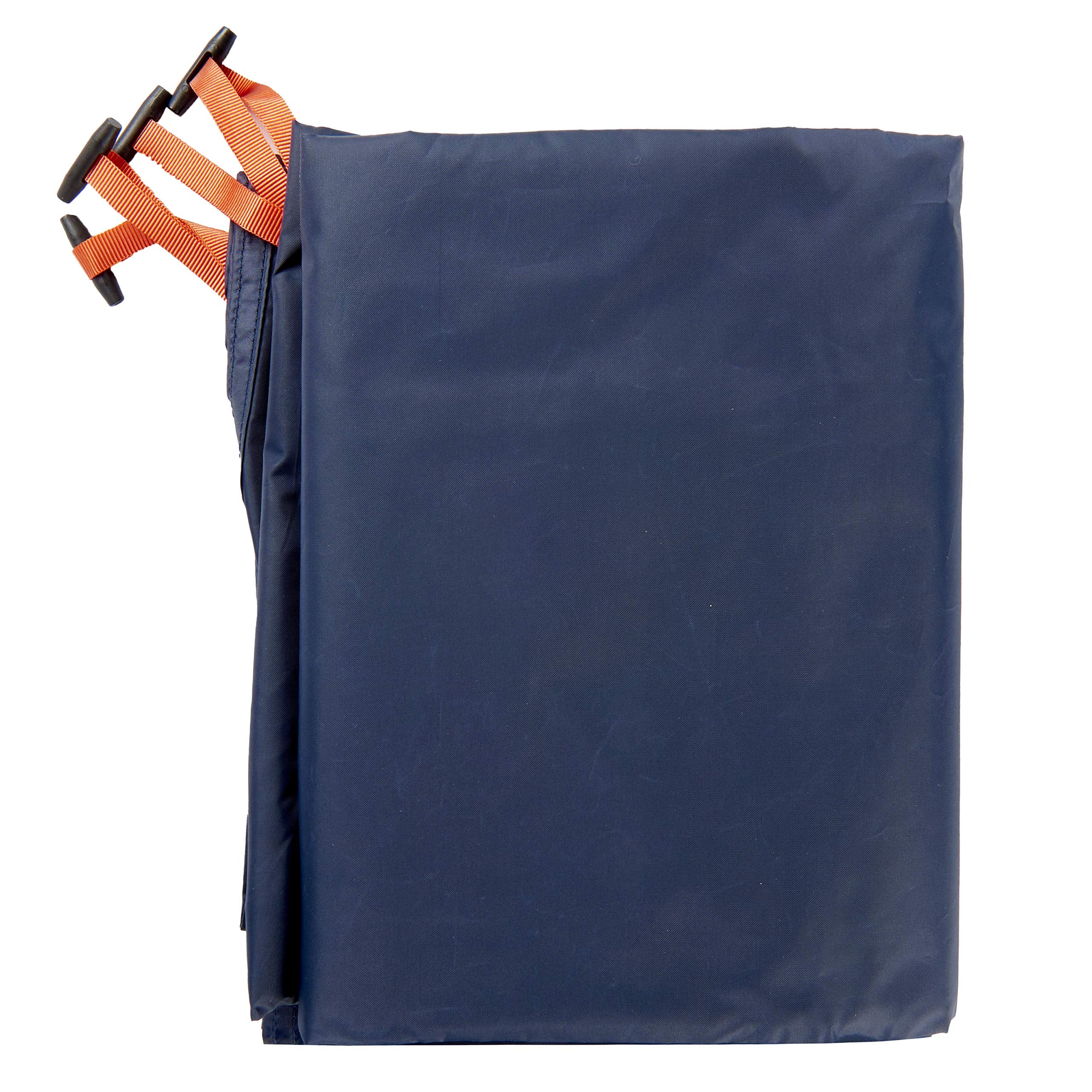 Kelty Rumpus footprint with pre-attached guylines shows quick setup advantage