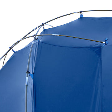 Kelty Sideroads packed at 22x8 inches for compact storage.