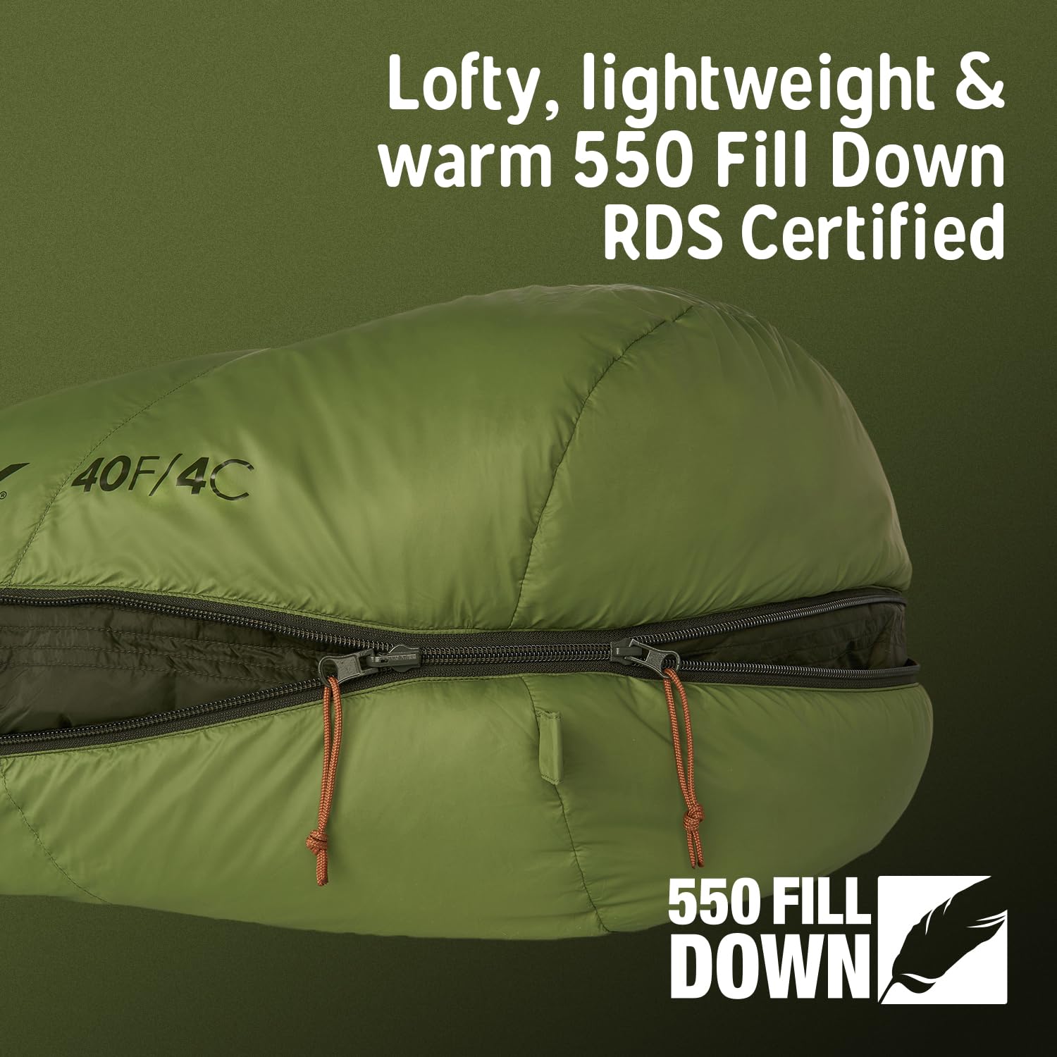 Kelty Supernova bag 2P coupling option for two sleepers