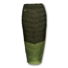 Kelty Supernova bag loft shows warmth and compressibility