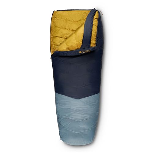 Kelty Supernova side profile highlights room to move during sleep.
