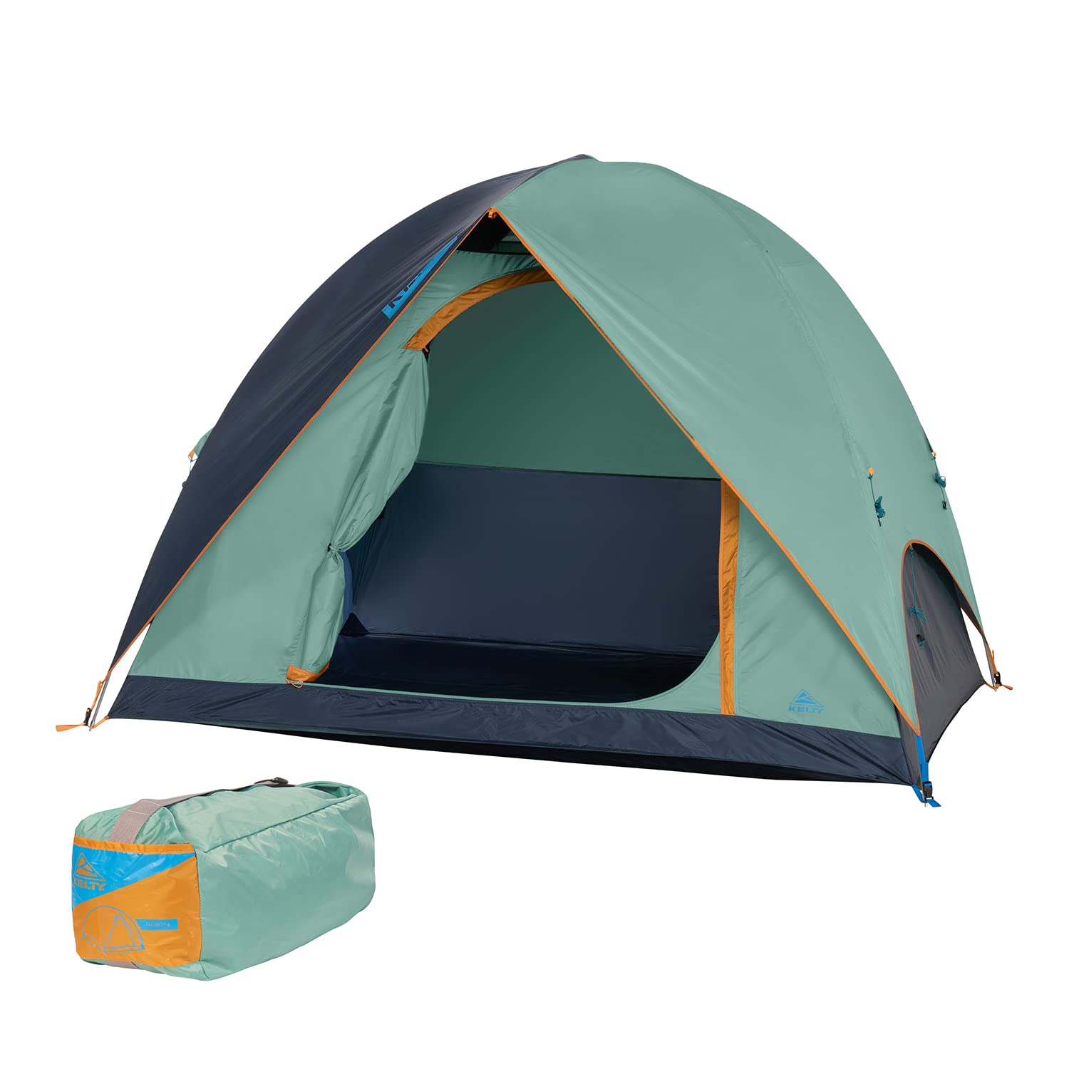 Kelty Tallboy 68D floor stands up to outdoor wear.