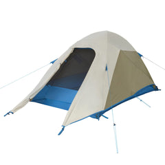 Kelty Tanglewood 2P clip-on rainfly enables quick, dry shelter setup